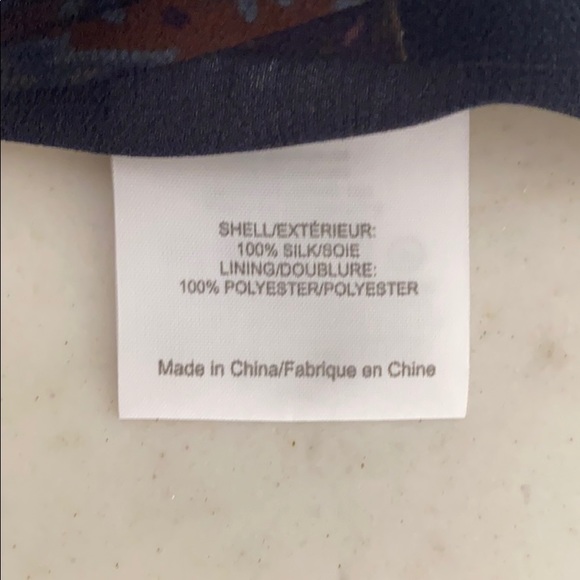 Tory Burch short silk pleated skirt size 2 - Picture 4 of 5